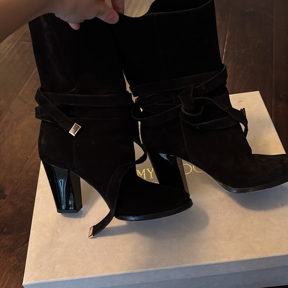 Jimmy Choo Mercy suede boots - Picture 5 of 7